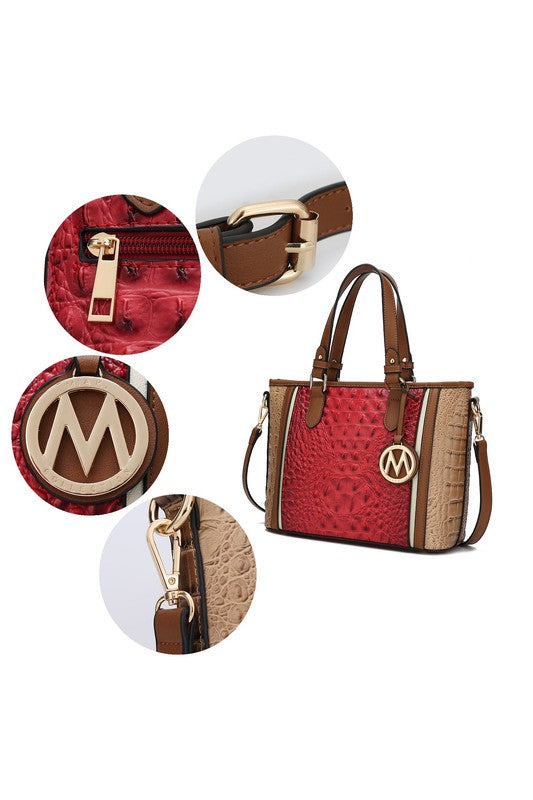 “Lizza” Tote Handbag with Wallet