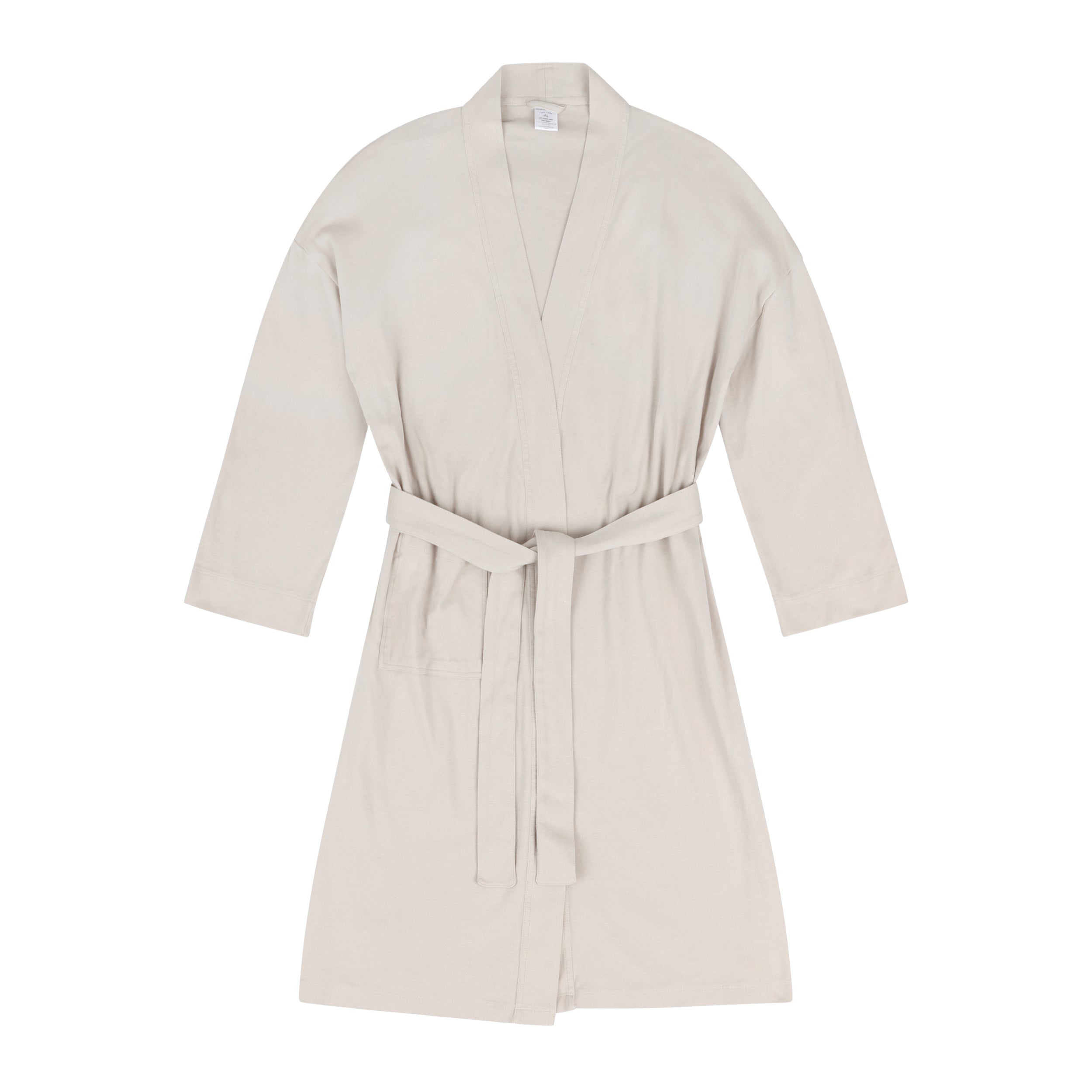 Organic Cotton Knitted Kimono Robe