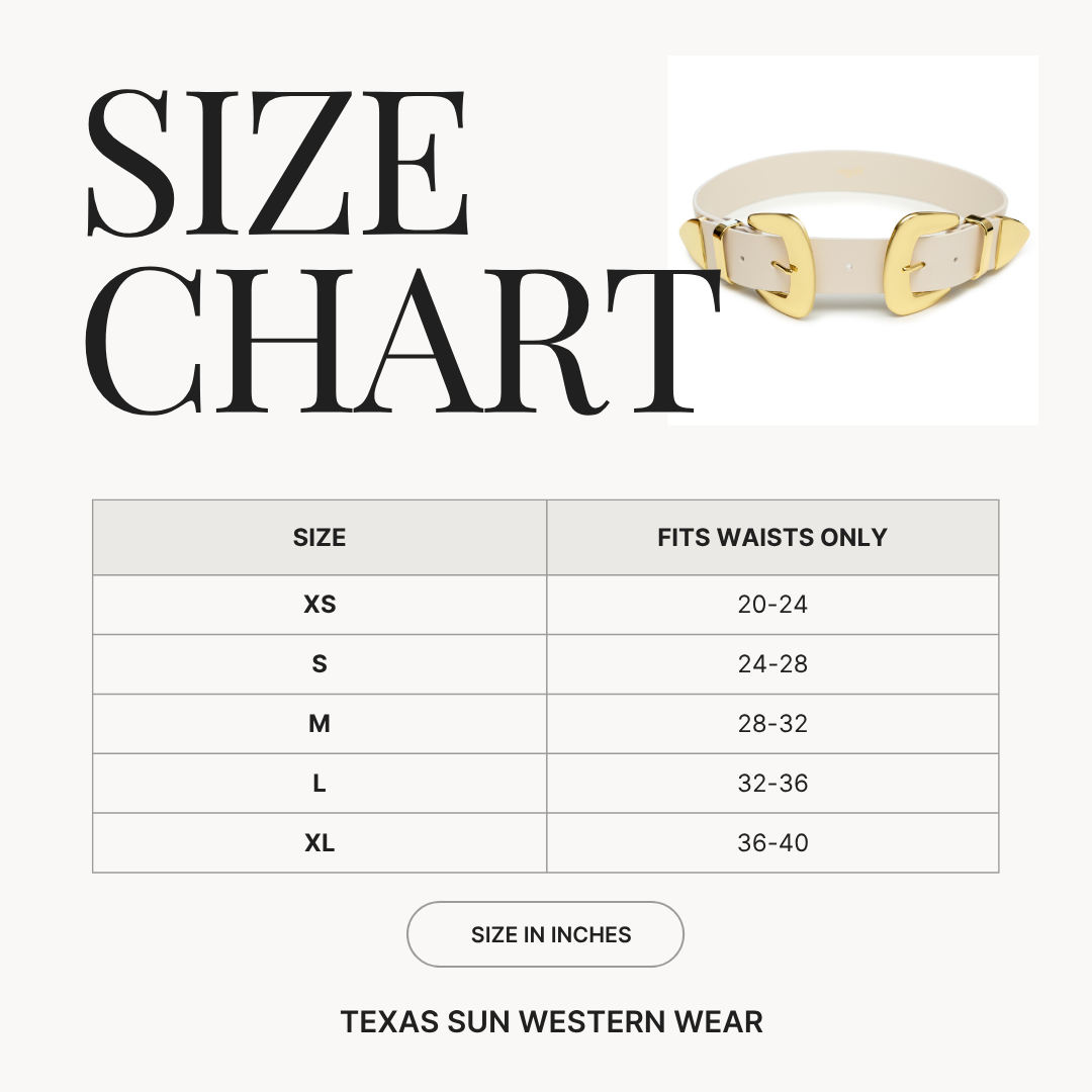 Double Buckle Waist Belt