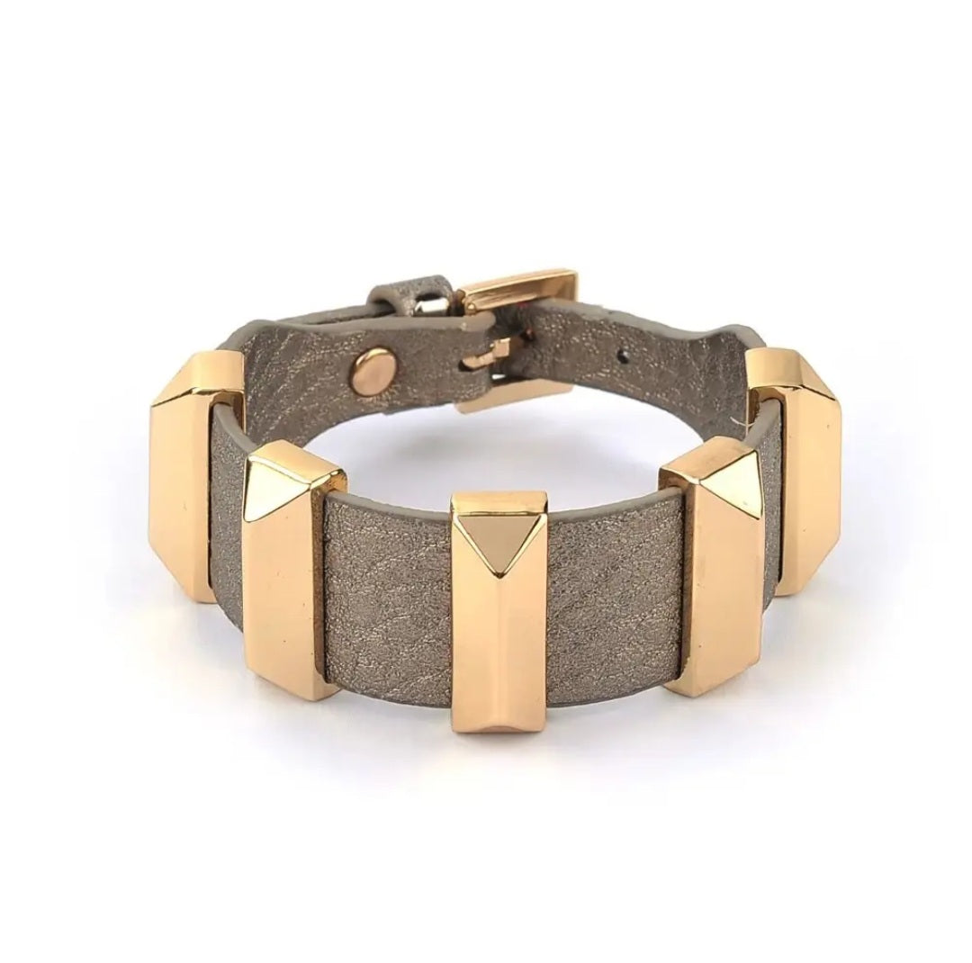 Chunky Gold Bar Bracelet